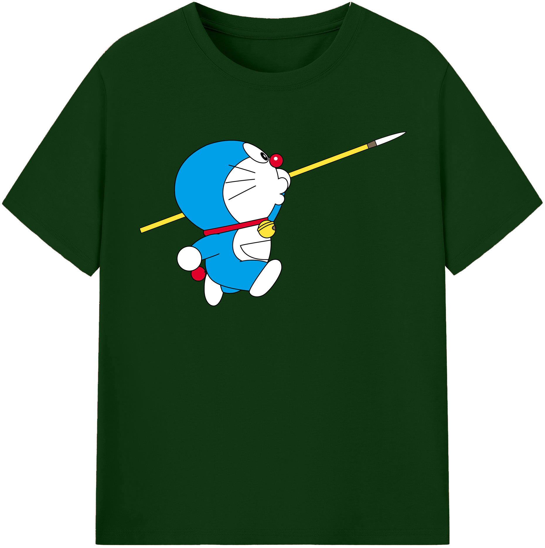 （画像用） ドラえもん Doraemon 綿100％半袖Tシャツ（フロントプリント）